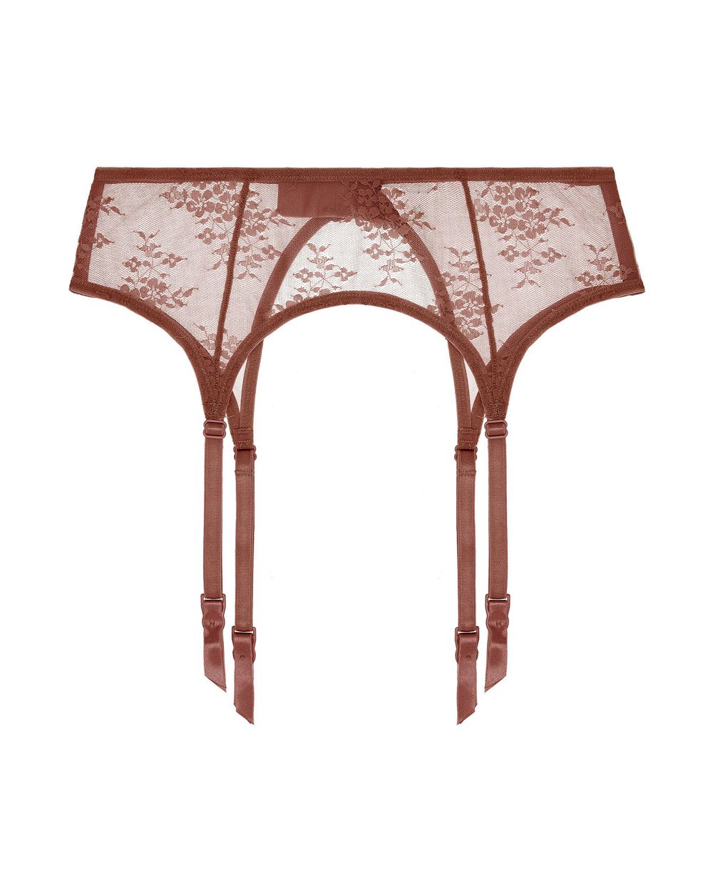 Romy Suspender Belt Pecan