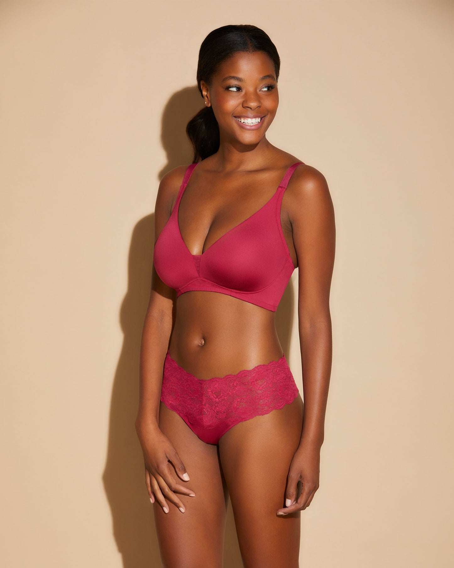 Red Bralette - Evolution Curvy Bralette