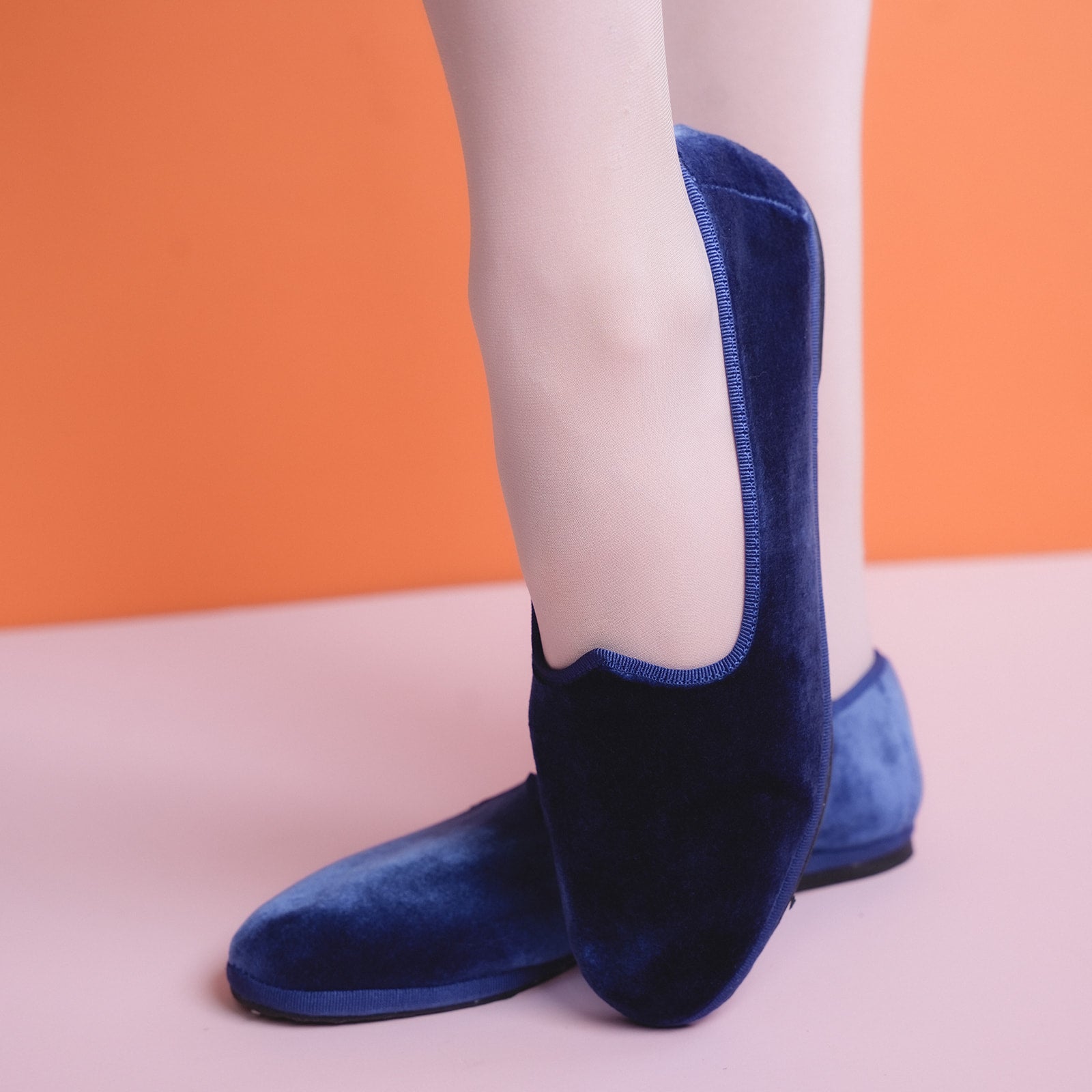 Tradizionale Friulana Flat Navy Blu