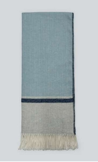 Cromia Blanket Azzurro Velato