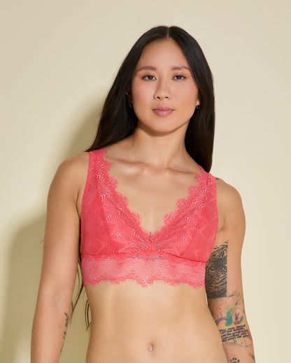 Red Bralette - Allure Petite Plunge Bralette