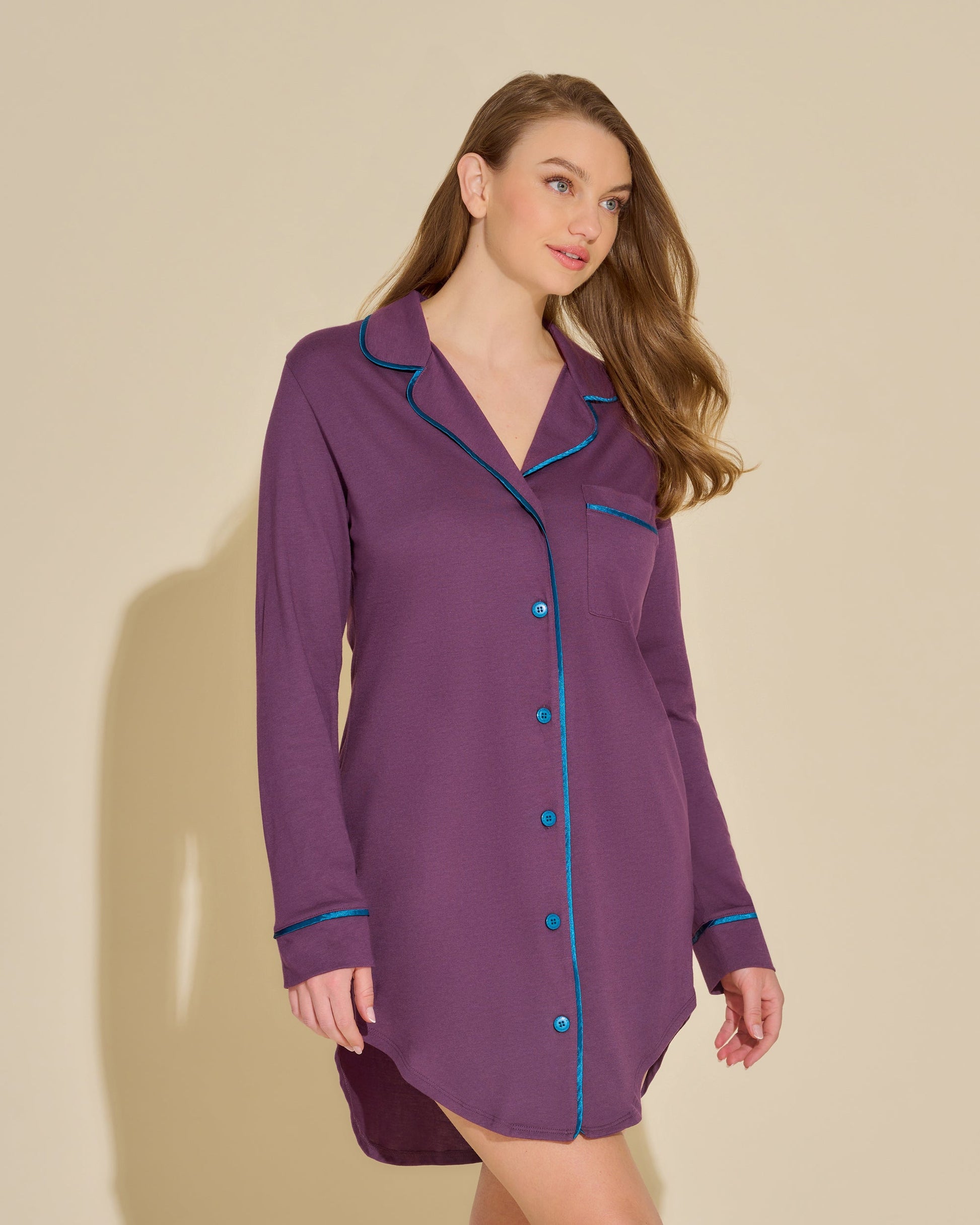 Purple Shirt - Bella Nightshirt