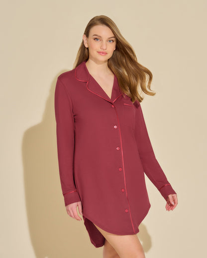 Red Shirt - Bella Nightshirt