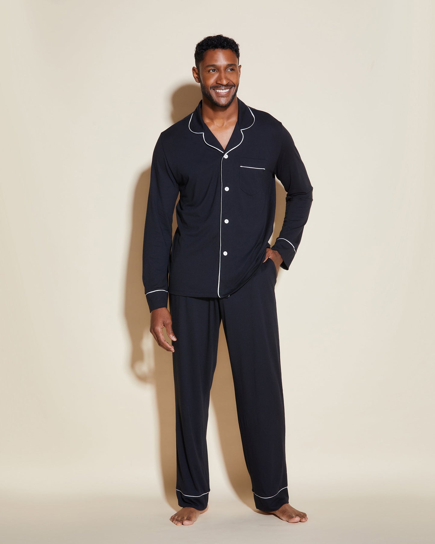 Black Men Sets - Bella Classic Menƒ??S PJ Set