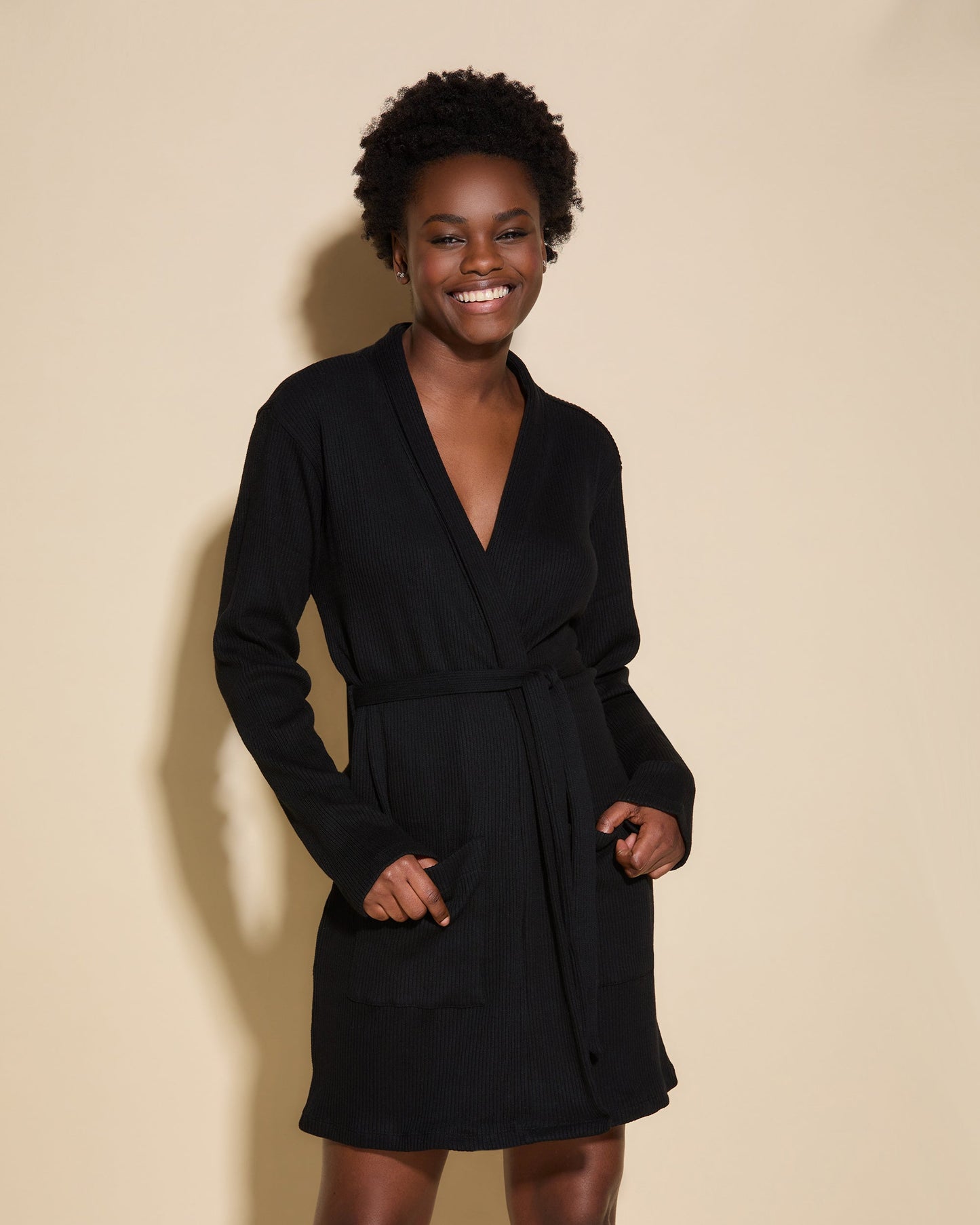 Black Robe - Britt Robe Cardi