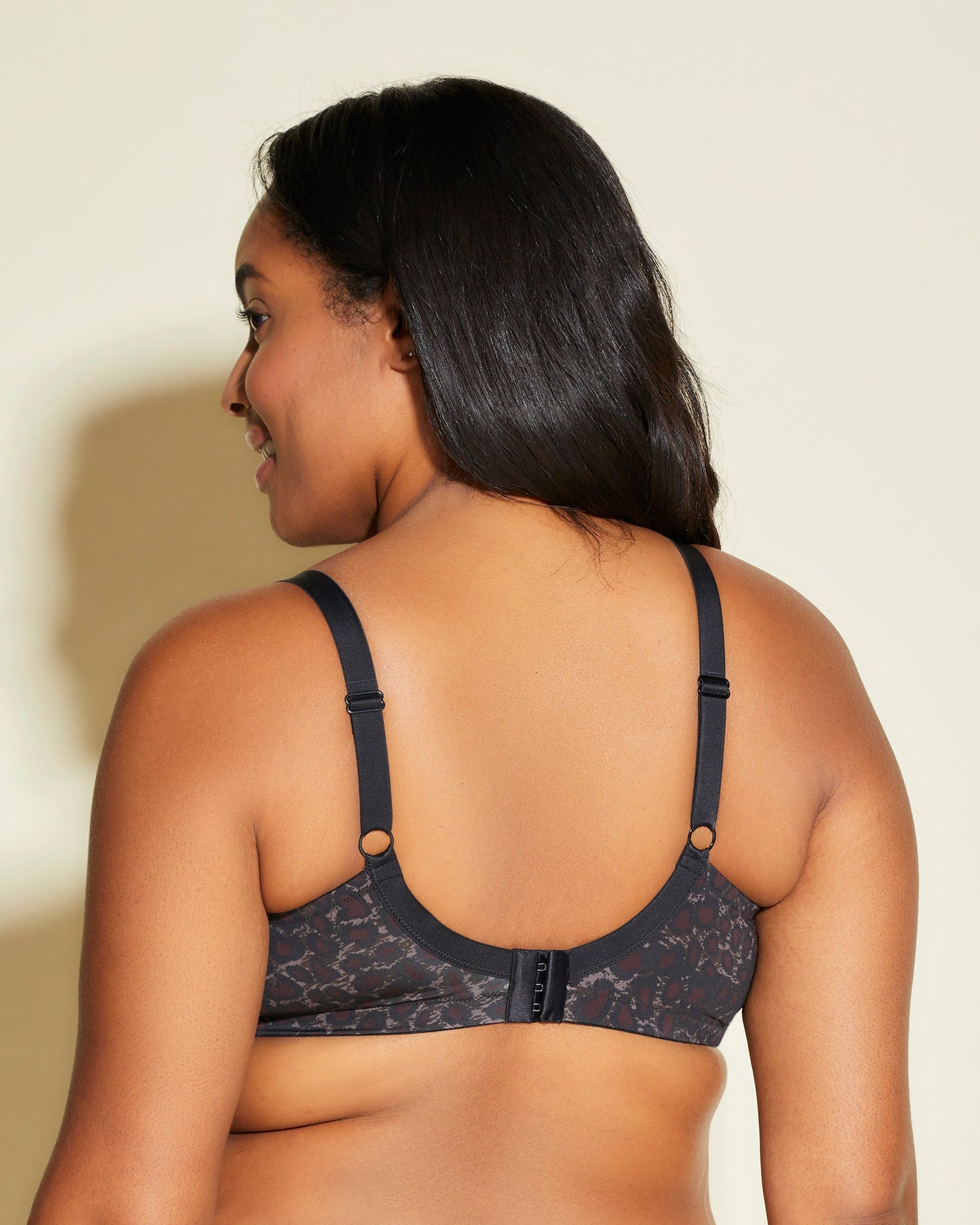 Black Bralette - Evolution Printed Bralette