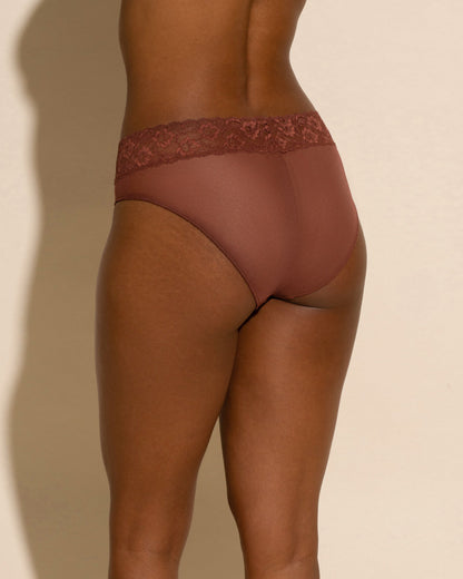 Brown Bikini - Forever High Waisted Bikini