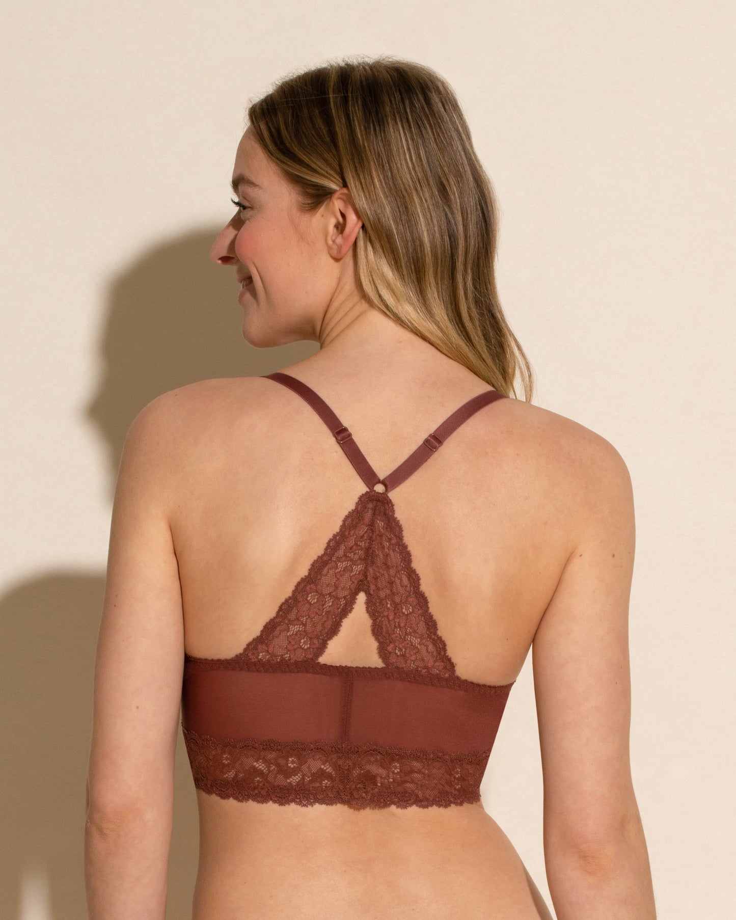 Brown Bra - Forever Front Closure Underwire Bra