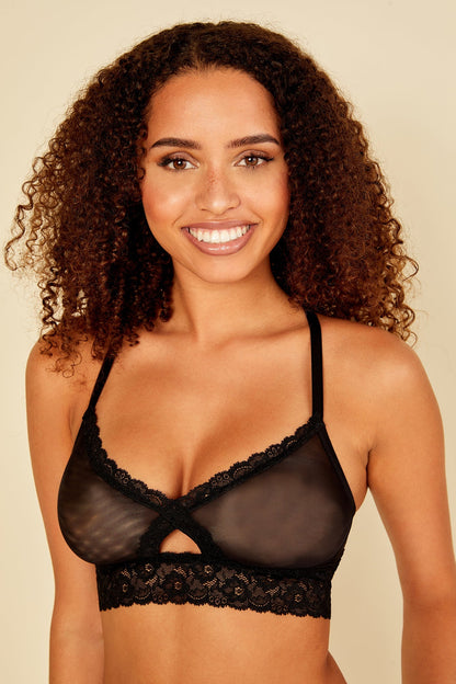 Black Bralette - Forever Racerback Bralette