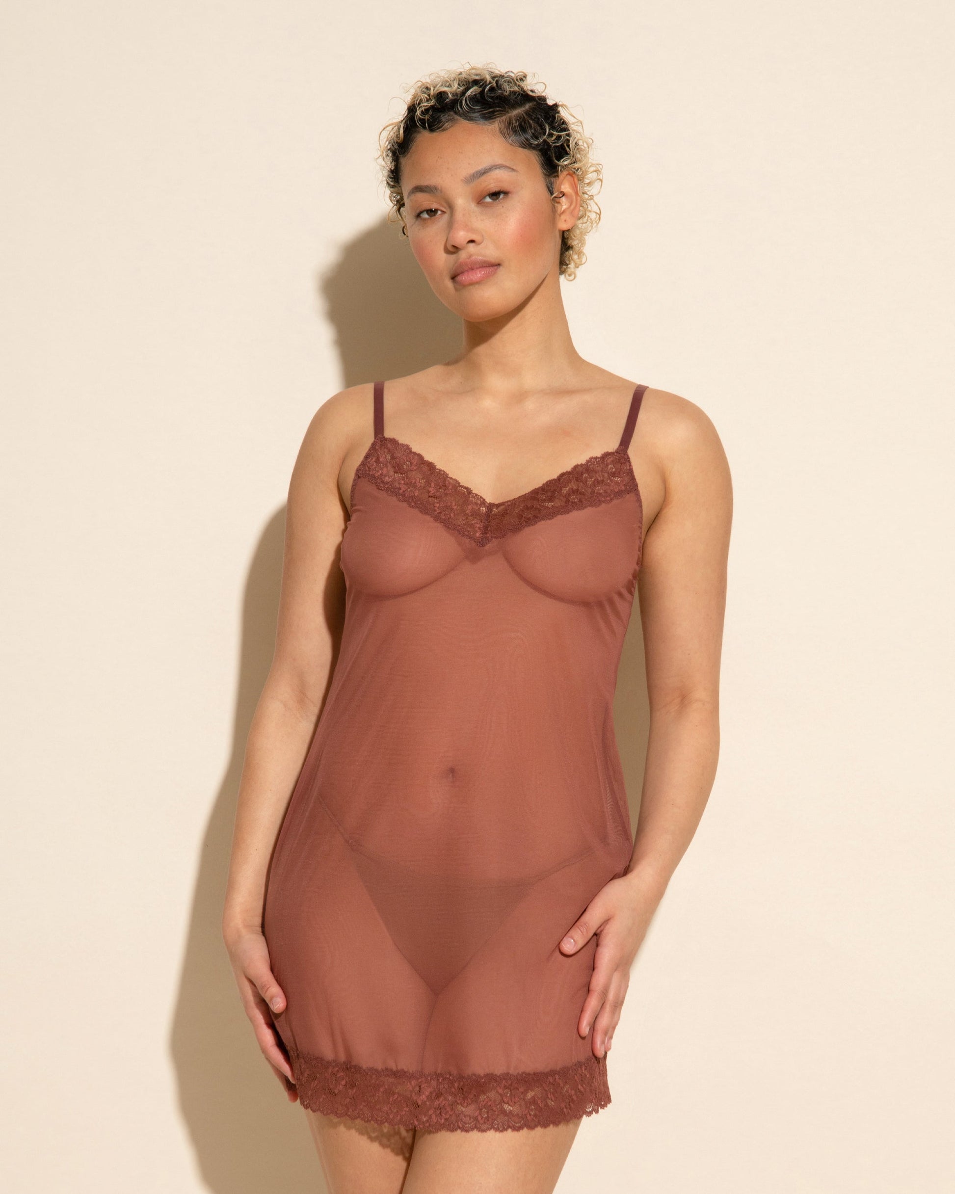 Brown Chemise - Forever Chemise