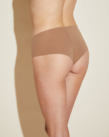 Brown Hot Pant - Free Cut Micro Boyshort