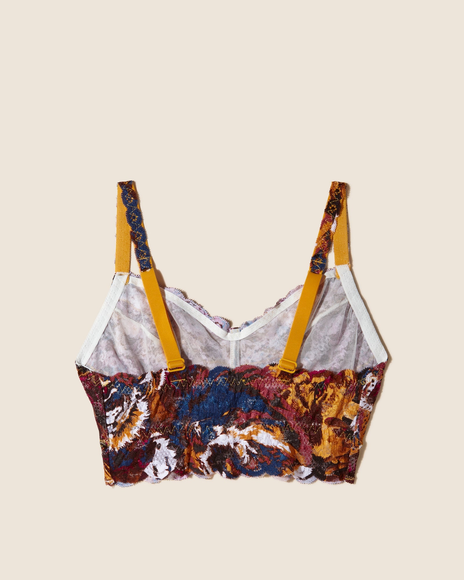 Print Bralette - Never Say Never Printed Curvy Sweetie Bralette