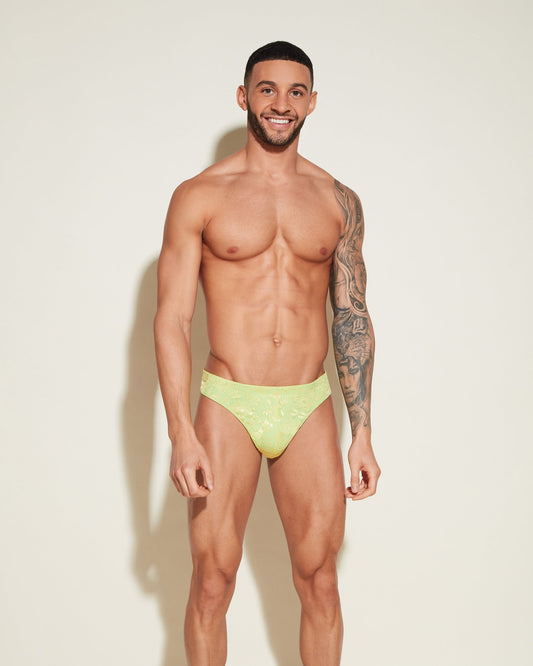 Green Mens Gstring - Never Say Never Classic G-String