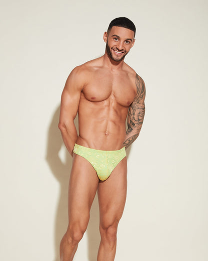 Green Mens Gstring - Never Say Never Classic G-String