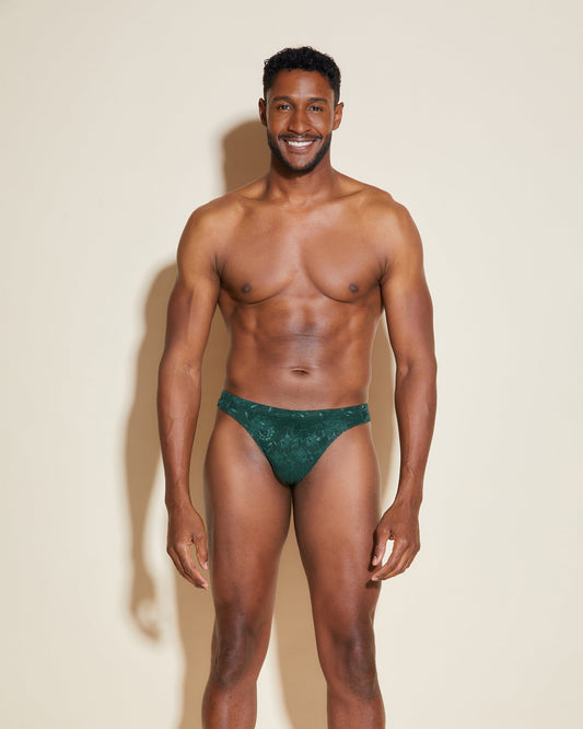 Green Mens Gstring - Never Say Never Classic G-String