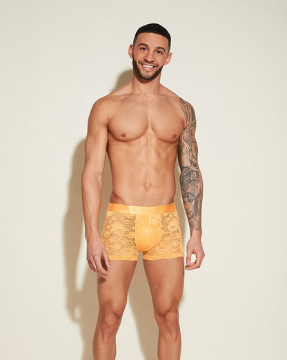 Yellow Mens Brief - Never Say Never Form Classic Trunk