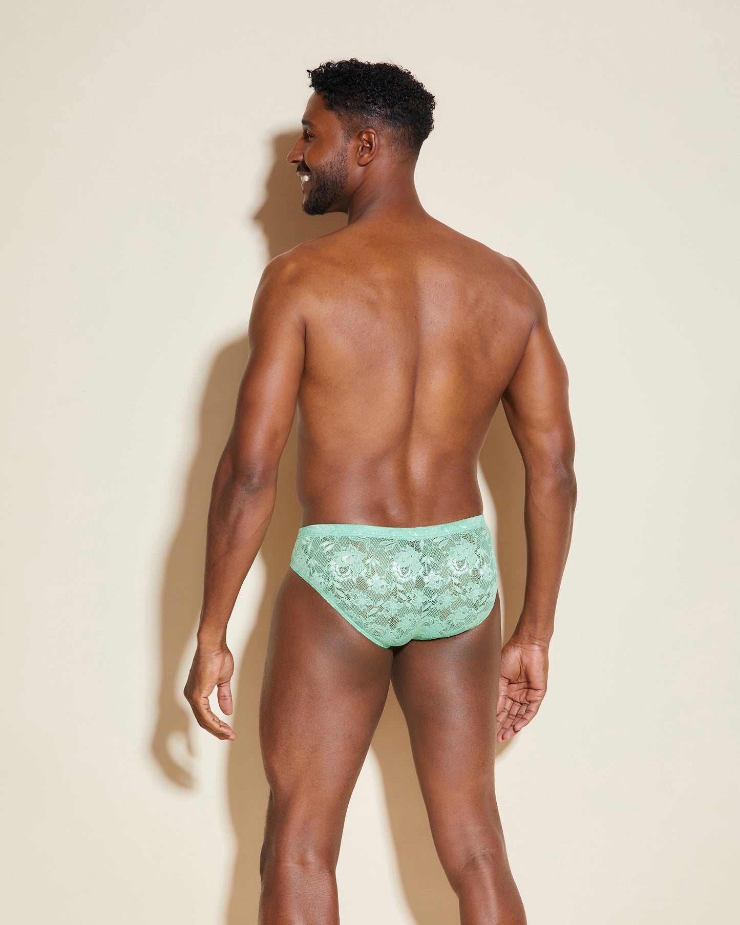 Green Mens Brief - Never Say Never Comfort Micro Brief