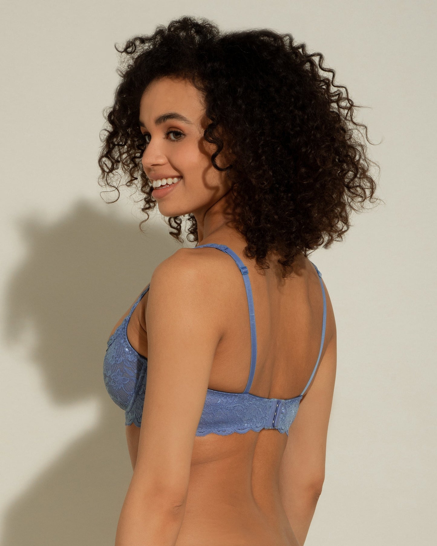 Blue Bra - Never Say Never Balconette Bra