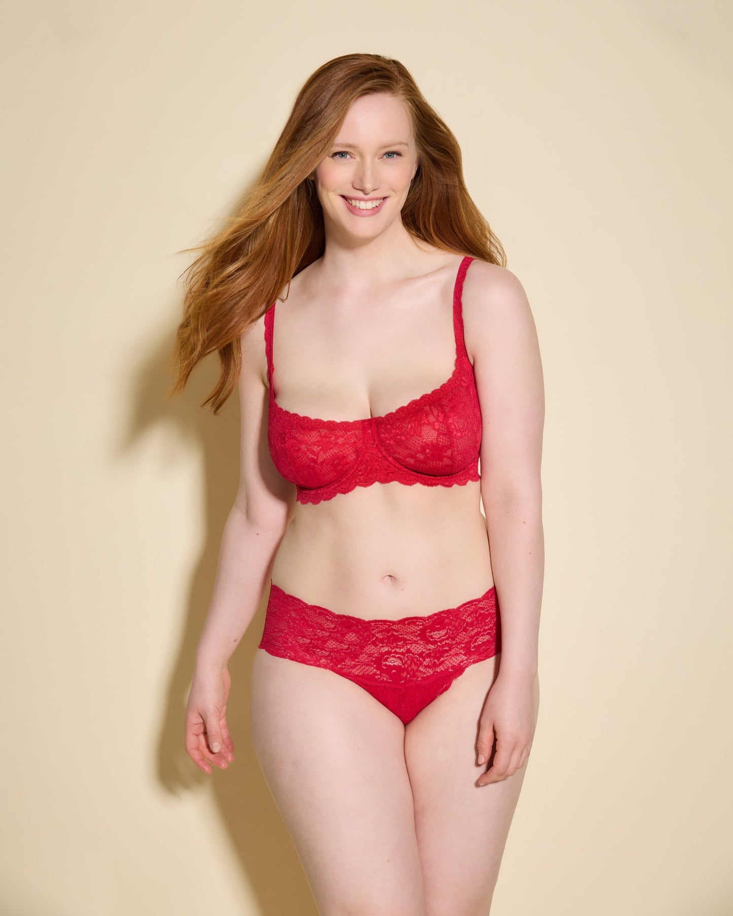 Red Bra - Never Say Never Balconette Bra