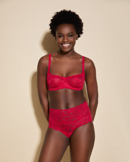 Red Bra - Never Say Never Balconette Bra