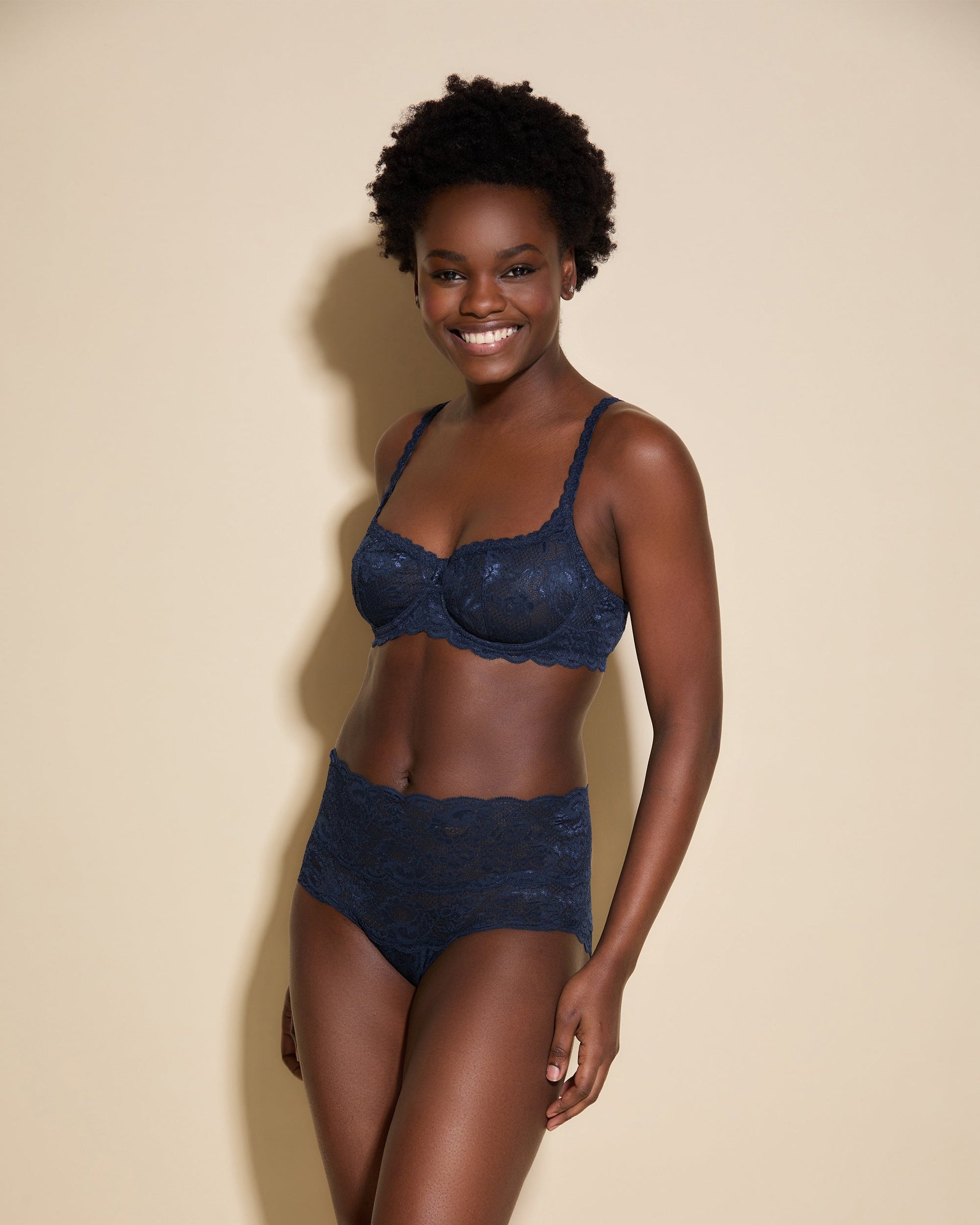 Blue Bra - Never Say Never Balconette Bra