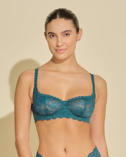 Green Bra - Never Say Never Balconette Bra