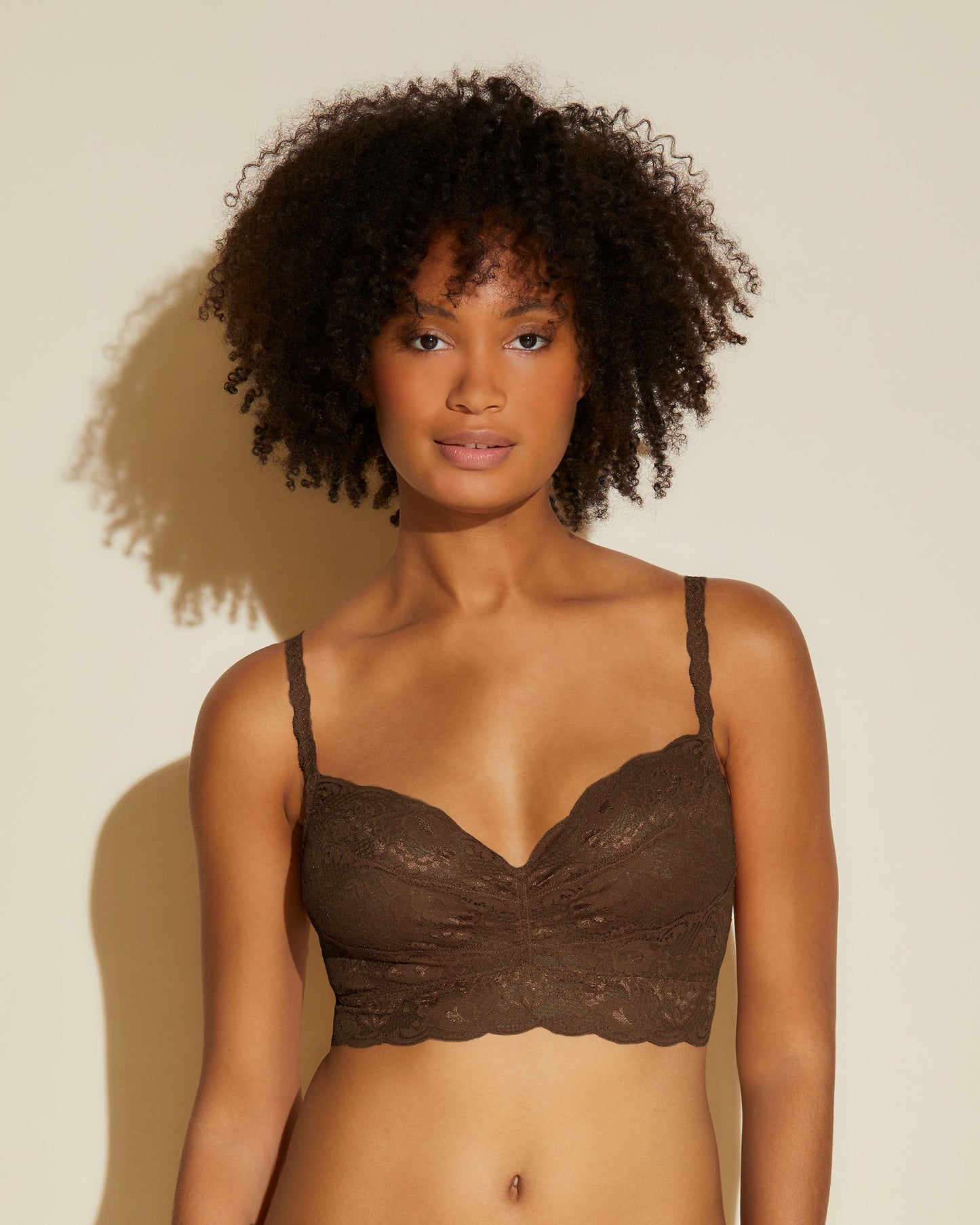 Brown Bralette - Never Say Never Sweetie Bralette