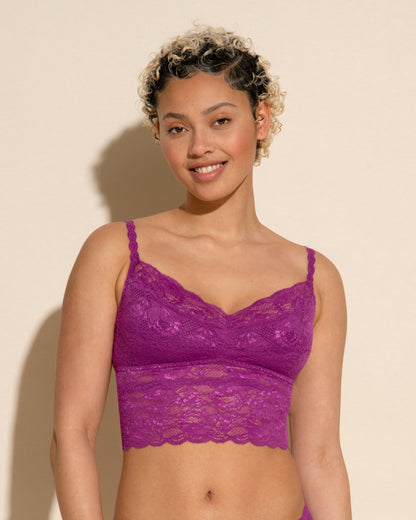 Purple Camisole - Never Say Never Crop Cami