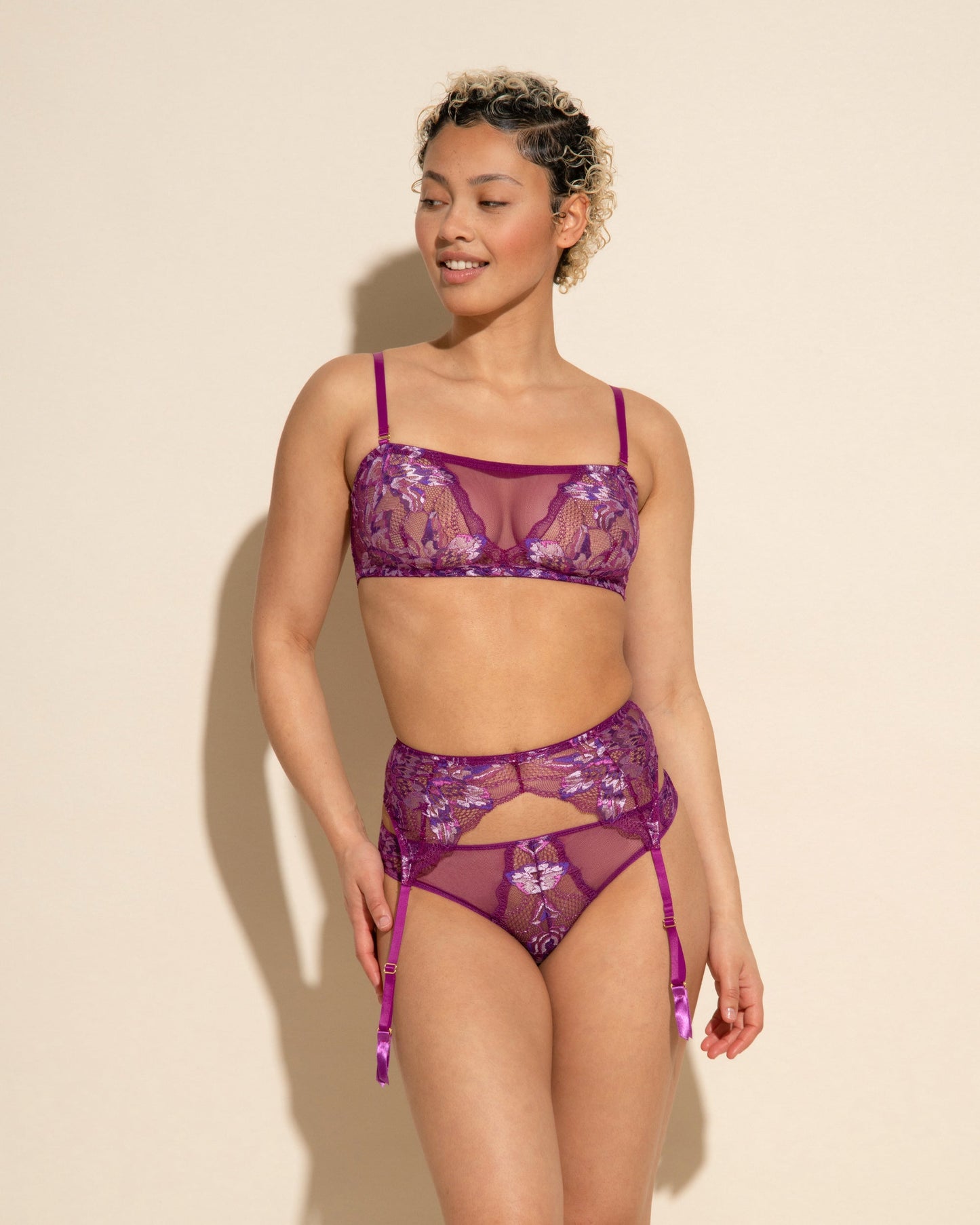 Purple Bralette - Paradiso Bandeau Bra