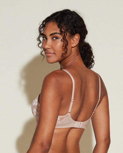 Pink Bra - Paradiso Underwire Demi Cup Bra