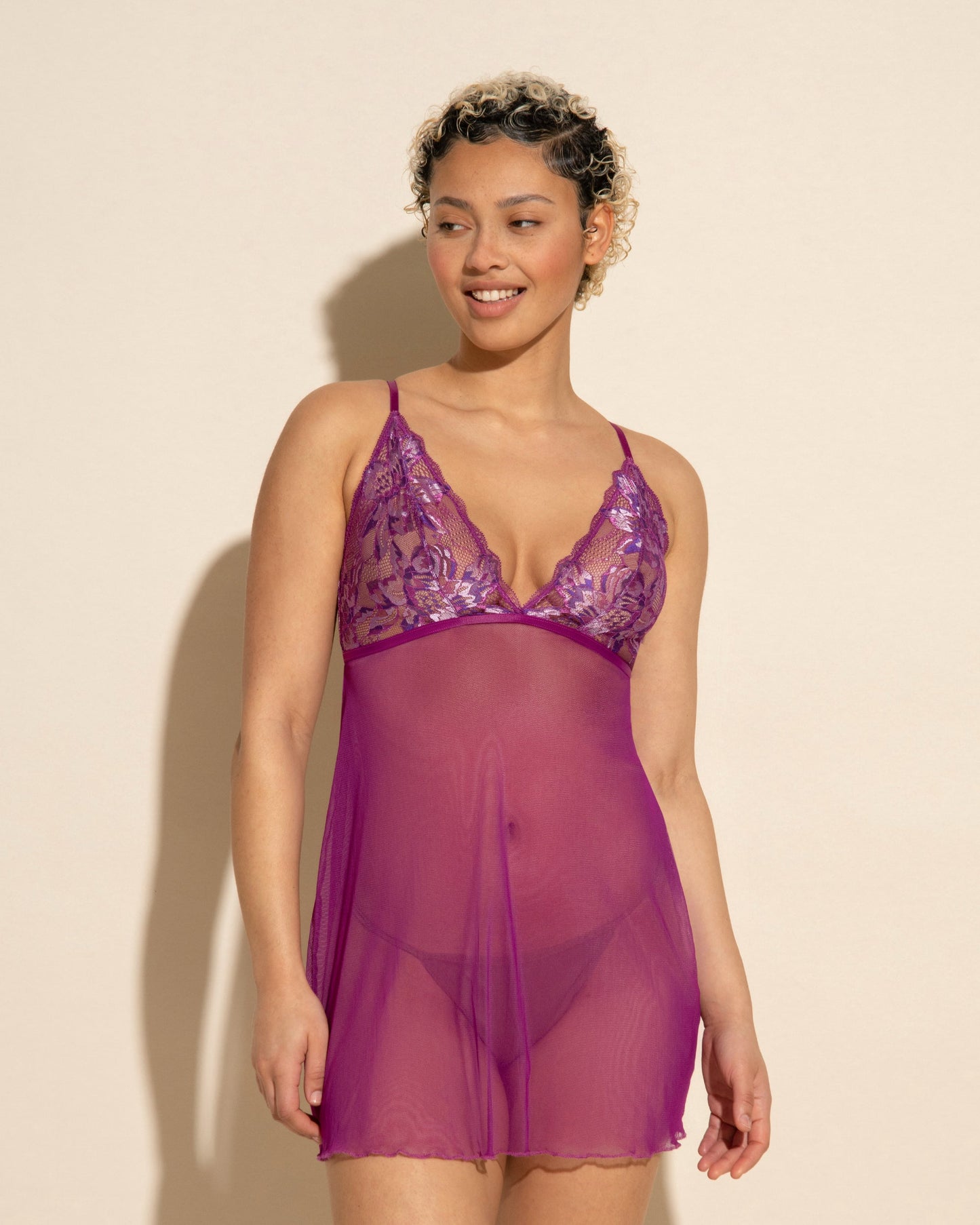 Purple Chemise - Paradiso Chemise