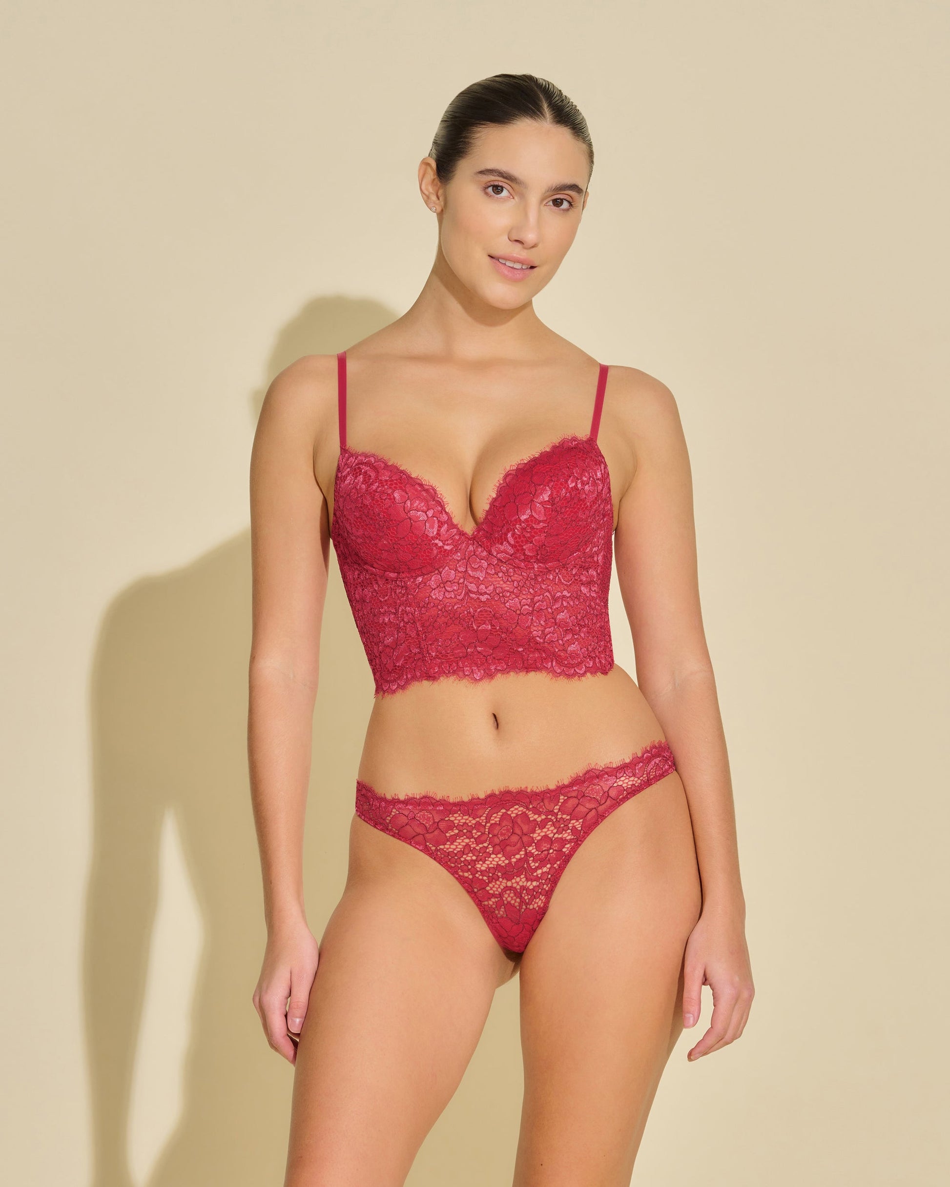 Red Thong - Pret A Porter Low Rise Thong