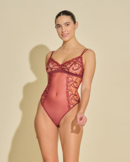 Red Teddy - Sanika Bodysuit