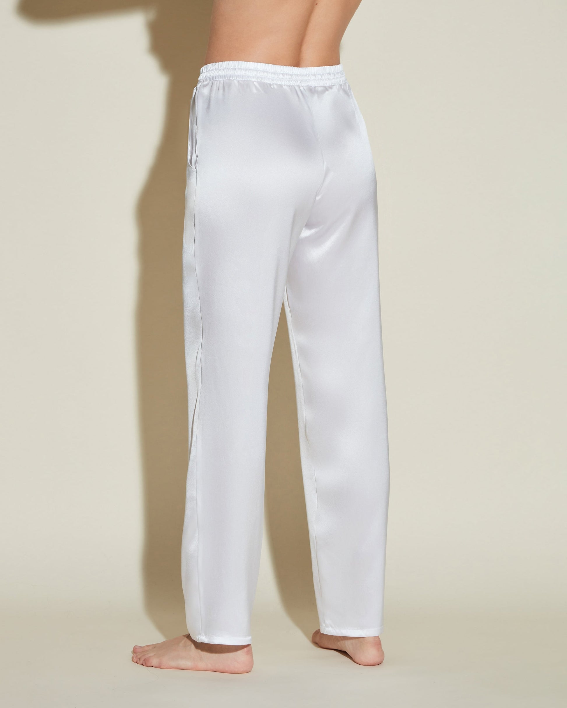 White Pant - Sanika Silk Pant