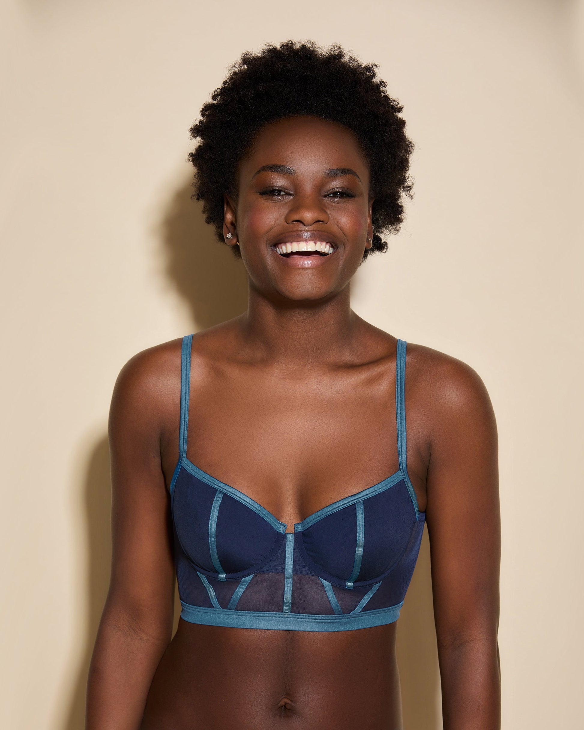 Blue Bra - Sardegna Underwire Balconette Longline Bra