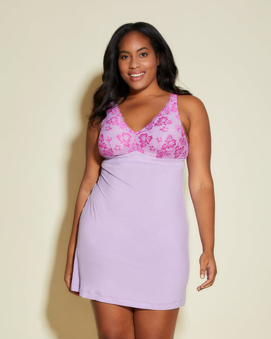 Purple Chemise - Savona Extended Extended Chemise