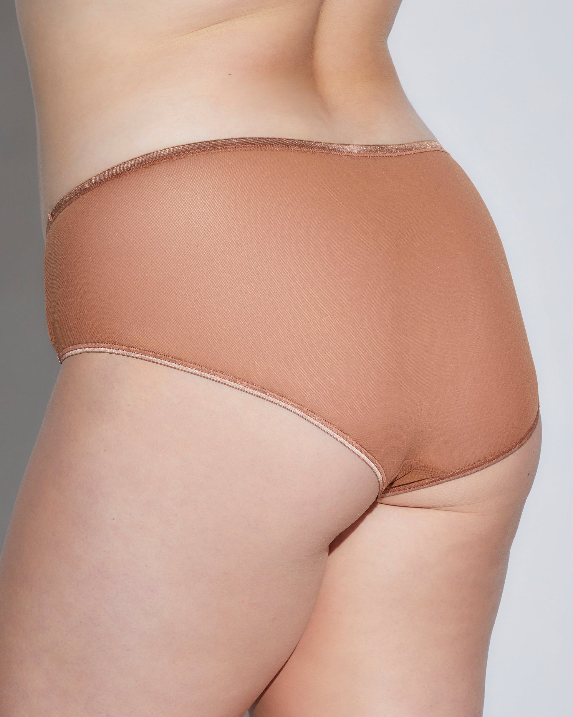 Brown Boyleg - Soire Confidence Extended Boyshort