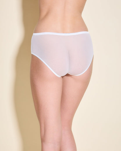 White Boyleg - Soire Confidence Boyshort