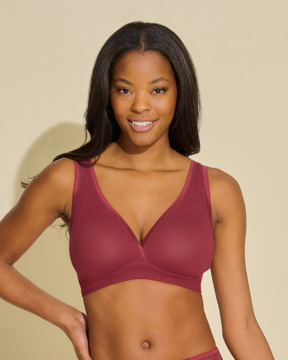 Red Bralette - Soire Confidence Curvy Bralette