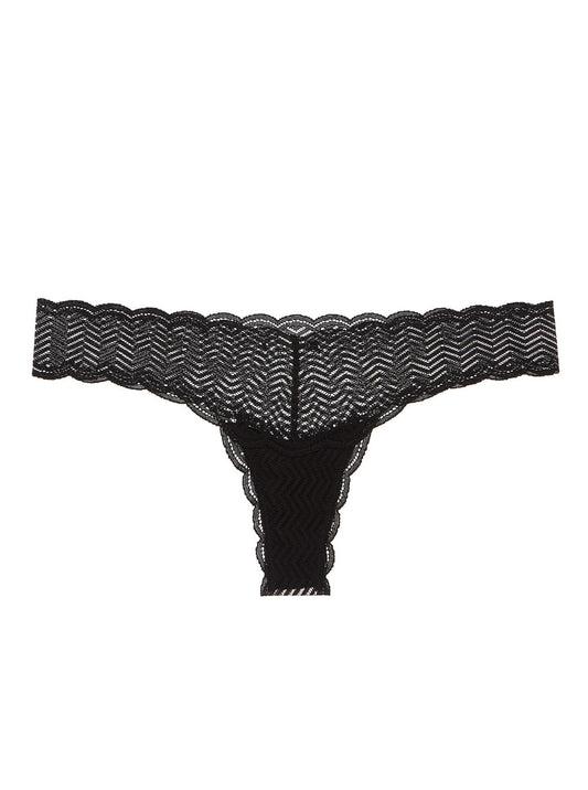Black Thong - Sweet Treats Sweet Treats Geo Thong