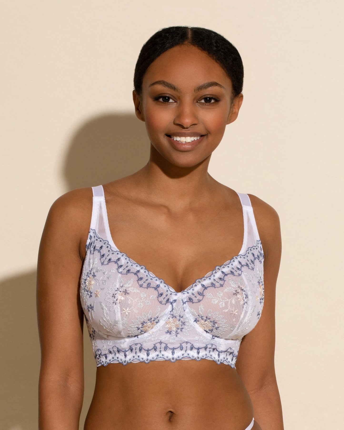 White Bra - Ushuaya Curvy Bra